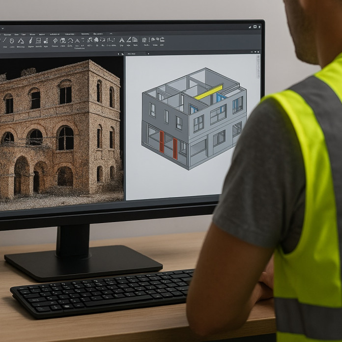 Nubes de Puntos, CAD, Scan to BIM y Modelado 3D en Madrid